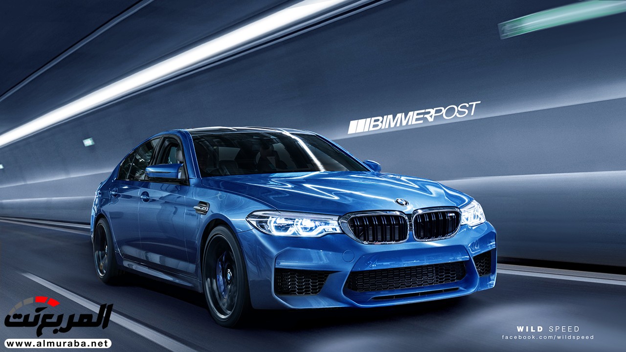 "صور افتراضية" لما قد تبدو عليه "بي إم دبليو" M5 الجديدة كليا 2018 BMW 5