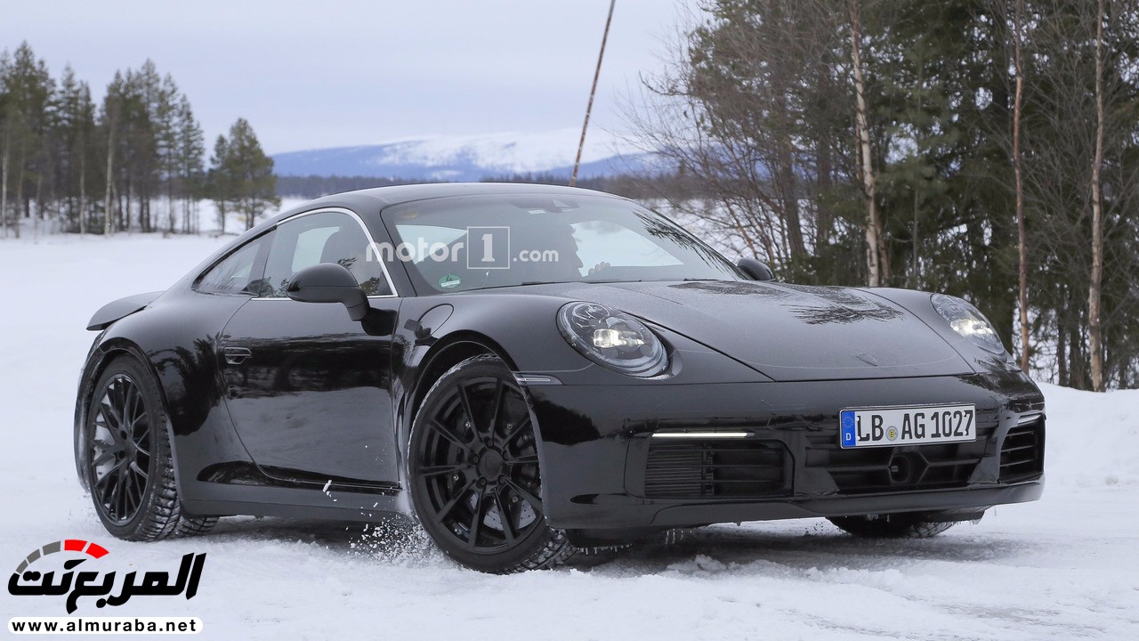 "صور تجسسية" أثناء اختبار نماذج اختبارية لبورش 911 الجيل القادم Porsche 2019 120