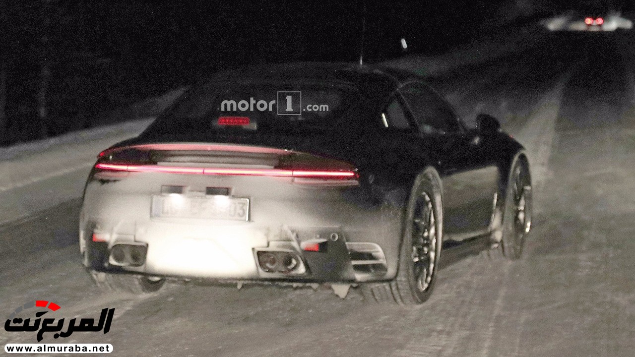 "صور تجسسية" أثناء اختبار نماذج اختبارية لبورش 911 الجيل القادم Porsche 2019 163