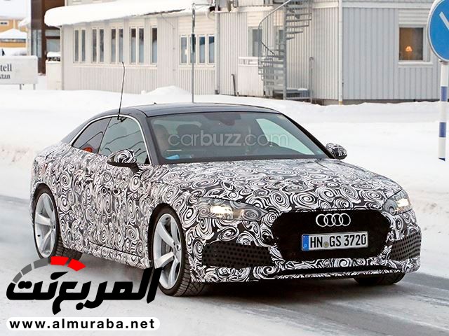 "صور تجسسية" أثناء إجراء الاختبارات الشتوية على الجيل القادم من "أودي" Audi 2018 RS5 1