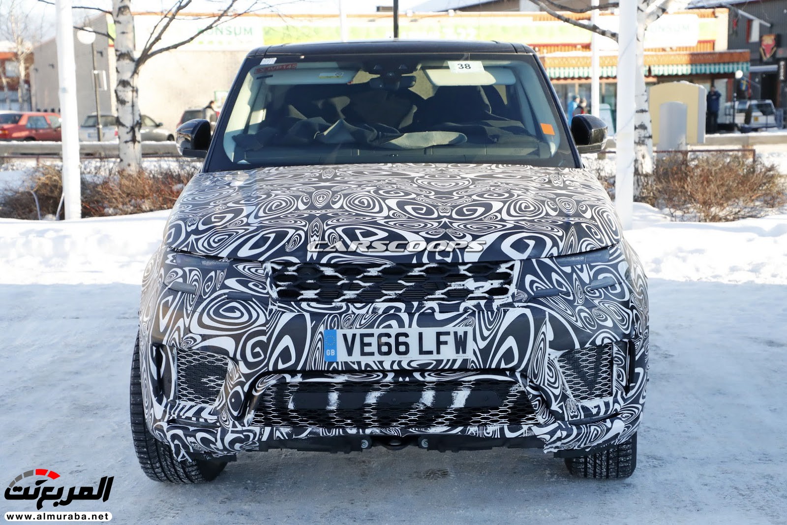 "صور تجسسية" أثناء اختبار رنج روفر سبورت ذات المكونات الهجينة بشمال السويد Range Rover Sport PHEV 2019 33