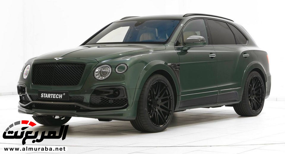شركة ستارتيك تضع لمستها على البنتلي بنتايجا وتضفي لها لونًا أخضرًا Bentley Bentayga 10