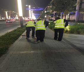 “فيديو” شاهد استعراض خطير بالسيارة في تقاطع إشارة سيتي ووك في دبي
