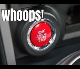 “فيديو” شاهد ما سيحدث عند الضغط على مفتاح تشغيل المحرك في أثناء القيادة؟
