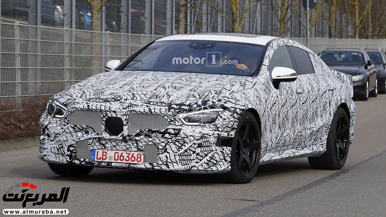 رصد نموذج اختباري للكونسيبت "مرسيدس إيه إم جي GT" بجسم الإنتاج للمرة الأولى Mercedes-AMG 29