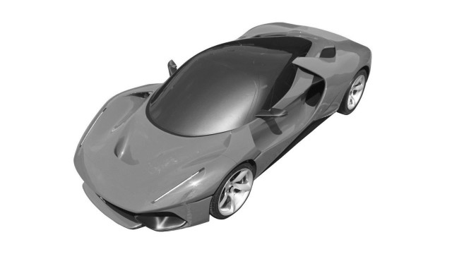 براءة اختراع لموديل غامض لفيراري بمكتب الاتحاد الأوروبي للملكية الفكرية Ferrari 5