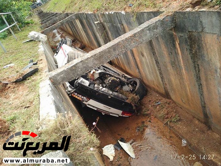 "بالصور والفيديو" شاهد "لامبورجيني" جالاردو مملوكة لمراهق تدمر تماما في حادث بماليزيا Lamborghini Gallardo 5