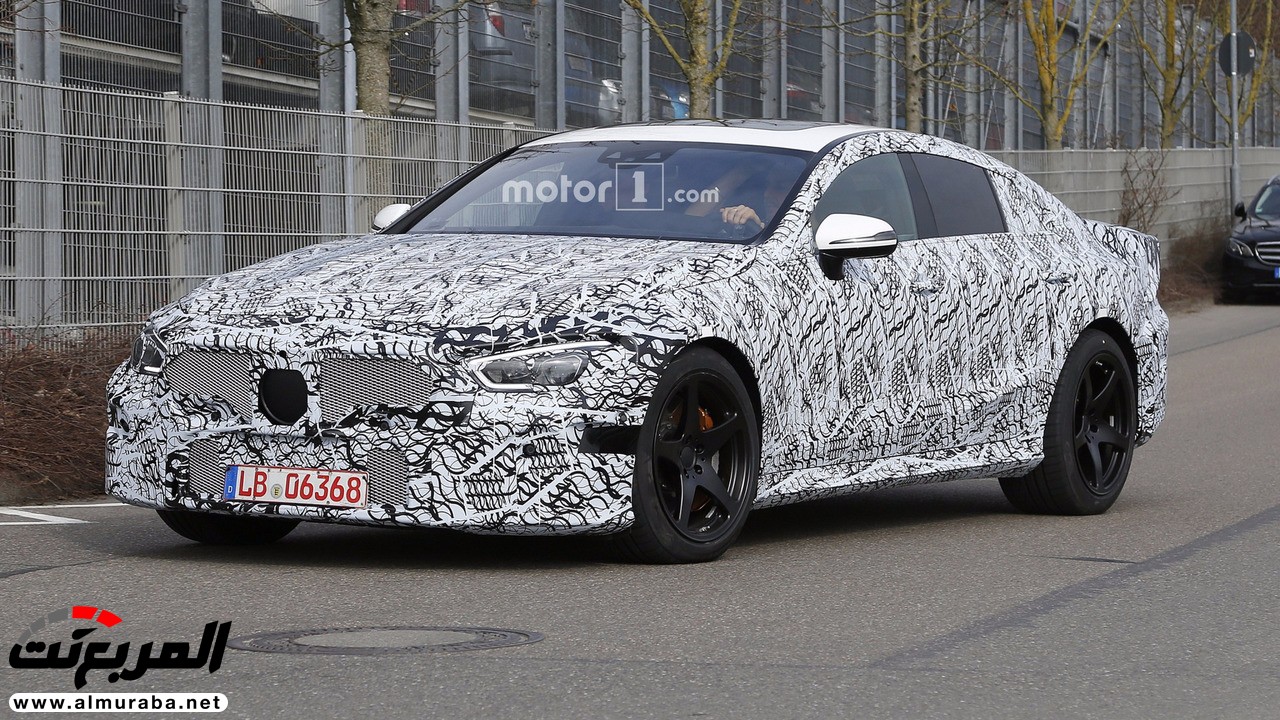 رصد نموذج اختباري للكونسيبت "مرسيدس إيه إم جي GT" بجسم الإنتاج للمرة الأولى Mercedes-AMG 30