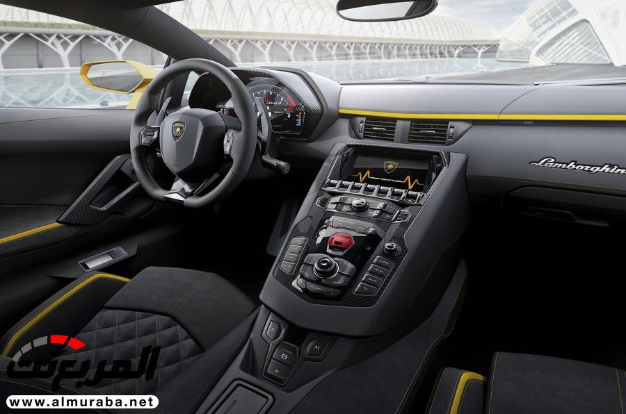 "لامبورجيني" تدشن أفينتادور إس الجديدة بجنيف بقوة 730 حصان Lamborghini Aventador S 8