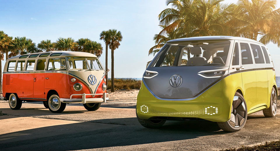 "فولكس فاجن" تعتزم جلب الكونسبت I.D. Buzz لأوروبا وعرضه وبجنيف Volkswagen 1