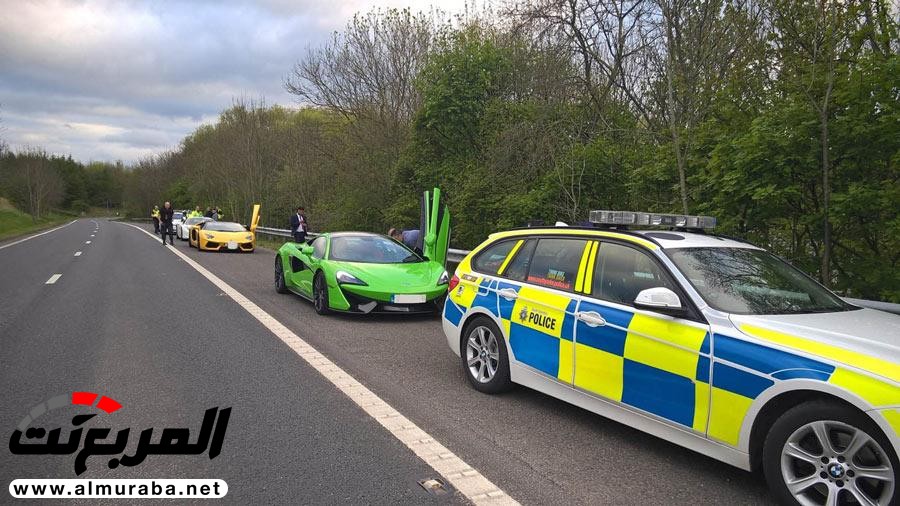 "بالصور" الشرطة البريطانية تصادر 3 سيارات خارقة بسبب القيادة بطريقة "غير اجتماعية" 4