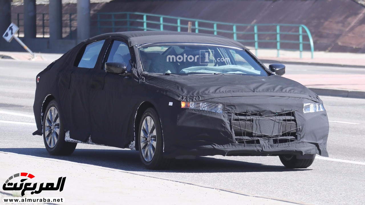 هوندا اكورد 2018 تظهر أثناء اختبارها بالشكل الجديد بتصميم مشابه للسيفيك "صور وتقرير" Honda Accord 6