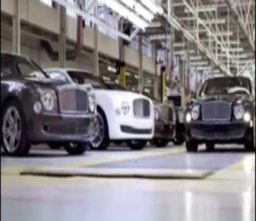 "فيديو" شاهد خط انتاج سيارة بنتلي مولسان البريطانية Bentley Mulsanne 1