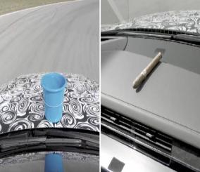 "فيديو" شاهد اختبار ديناميكية سيارة اودي A8 الجديدة وثباتها أثناء القيادة باستخدام دلو من الماء 3