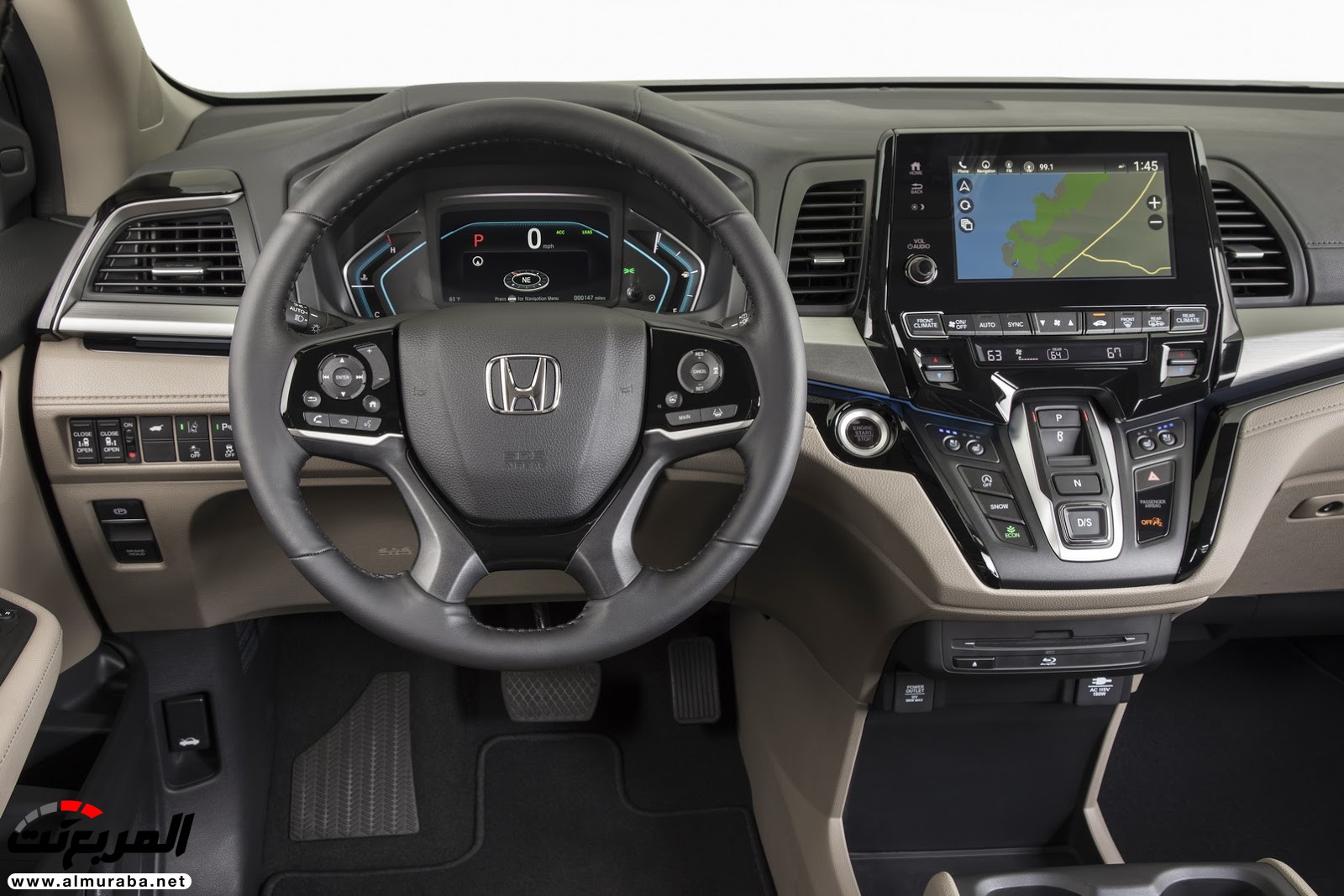 هوندا اوديسي 2018 تحصل على تقنيات جديدة وتحديثات خارجية وداخلية + صور وتقرير Honda Odyssey 19