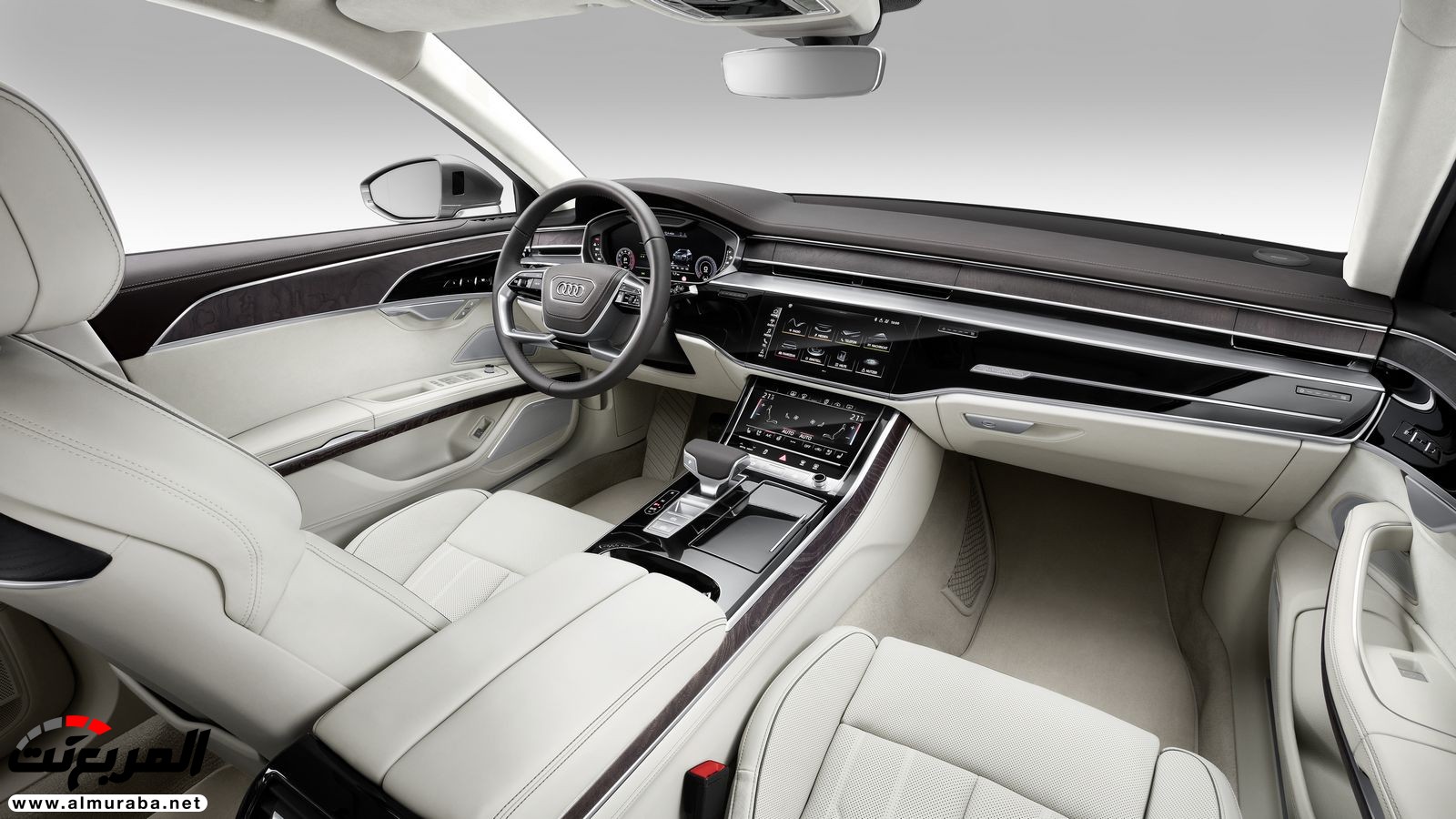 أودي A8 2018 الجديدة كلياً تكشف نفسها بتصميم وتقنيات متطورة "معلومات + 100 صورة" Audi A8 32