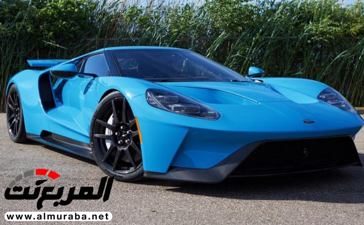 فورد GT الجديدة تبدو فاتنة في هذا الطلاء الأزرق 6