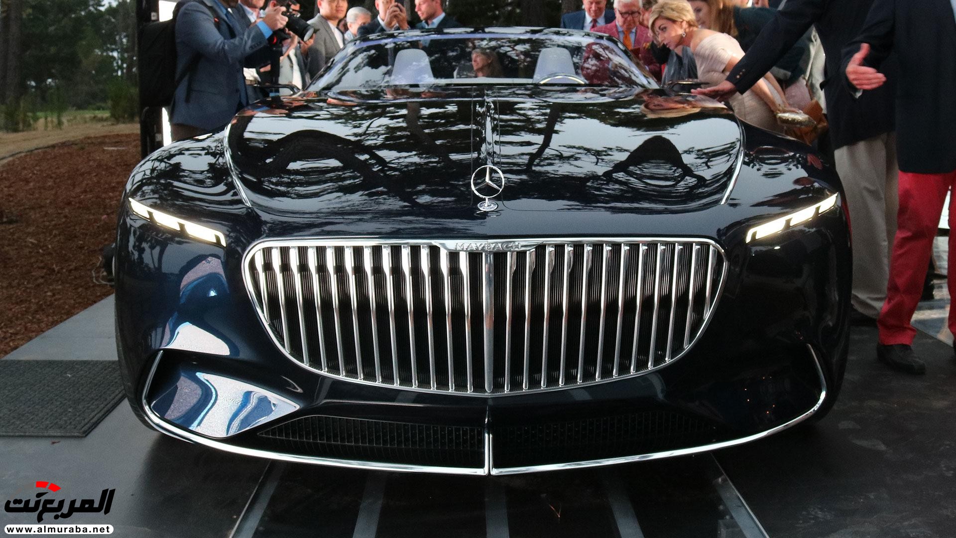مرسيدس مايباخ فيجن 6 كابريوليه أفخم سيارة كشف تدشن رسميًا "صور ومعلومات" Mercedes-Maybach 1