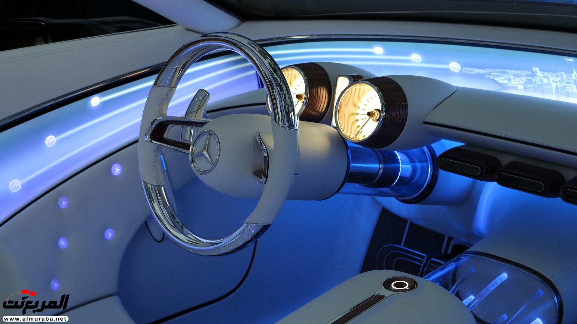 مرسيدس مايباخ فيجن 6 كابريوليه أفخم سيارة كشف تدشن رسميًا "صور ومعلومات" Mercedes-Maybach 107