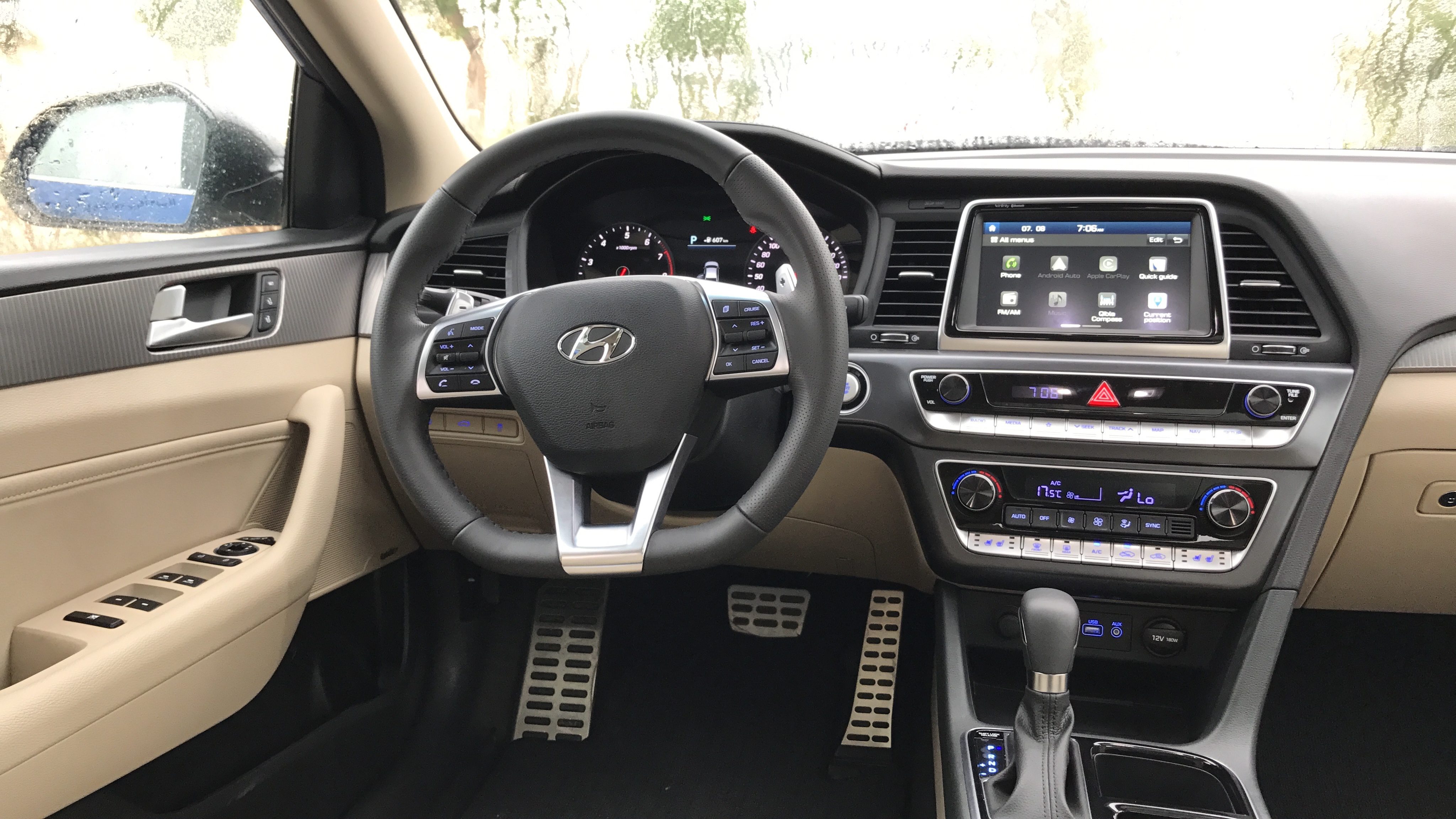 هيونداي سوناتا 2018 الشكل المحدث "صور ومواصفات واسعار وتقرير" Hyundai Sonata 4