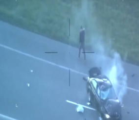 "فيديو" شاهد مطاردة شرطة لسائق متهور تنتهي بحادث انقلاب في هولندا 1