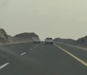 “فيديو” شاهد المرور يطيح بالسائقين الثلاثة الذين ظهرو في هذا المقطع