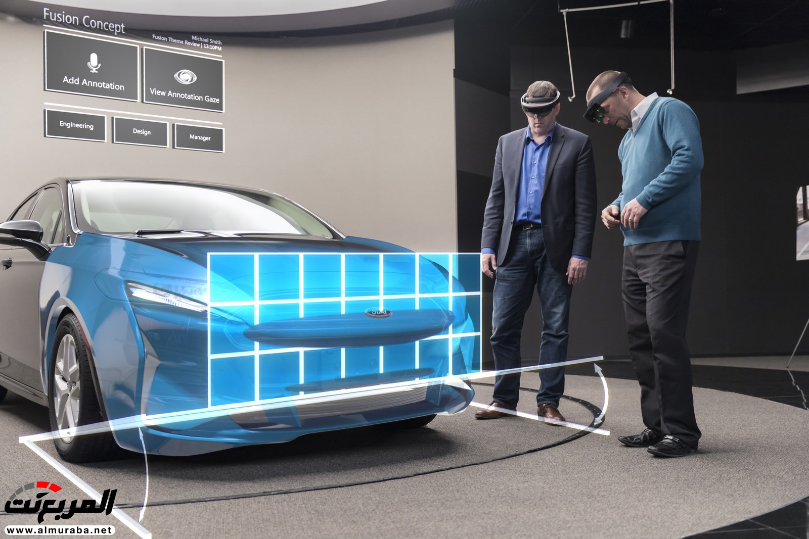 "بالفيديو" فورد تسرّع عملية تطوير سياراتها عبر تقنية الواقع المعزز 10