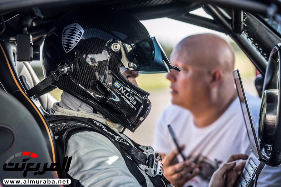 "بالفيديو والصور" كوينيجسيج أجيرا RS تتفوق على بوجاتي شيرون لتصبح أسرع سيارة في العالم 7
