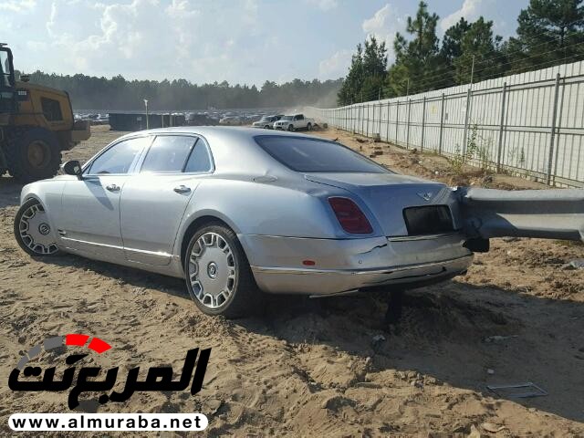 بنتلي مولسان تدمر في حادث وتعرض للبيع مقابل 49 ألف ريال 9