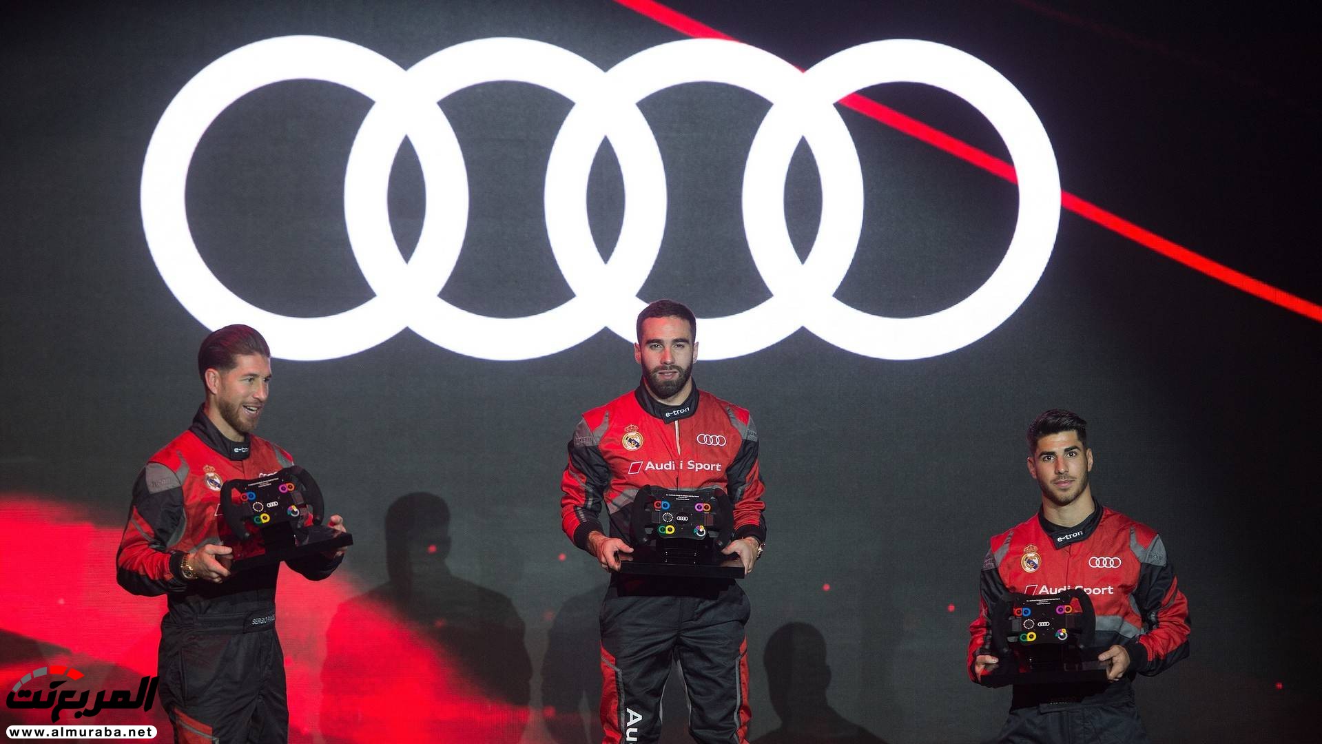 لاعبو ريال مدريد يستلمون سيارات أودي الجديدة "فيديو وصور" 8