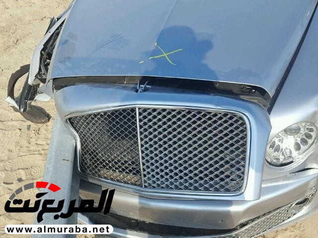 بنتلي مولسان تدمر في حادث وتعرض للبيع مقابل 49 ألف ريال 22