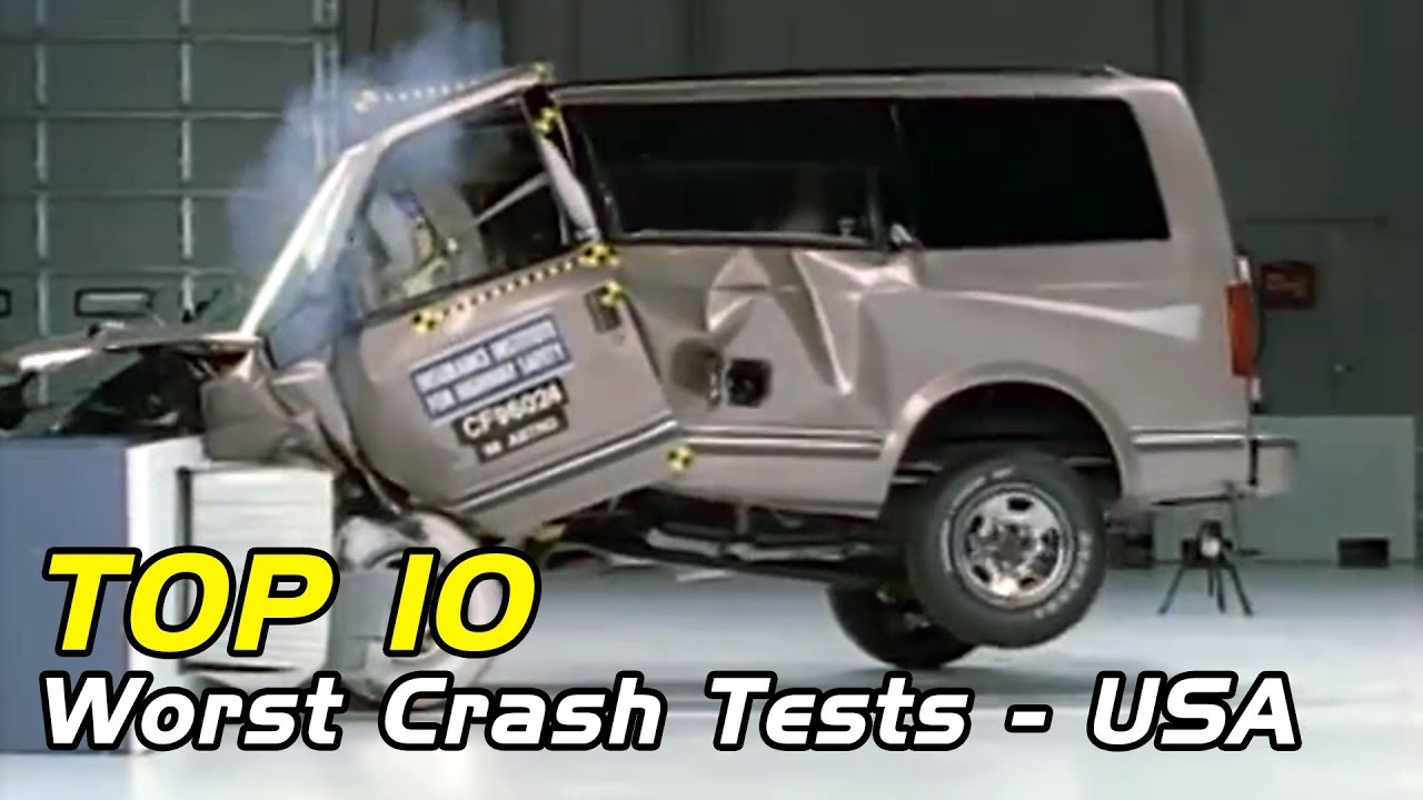 "فيديو" شاهد أسوء 10 اختبارات تصادم للسيارات 2