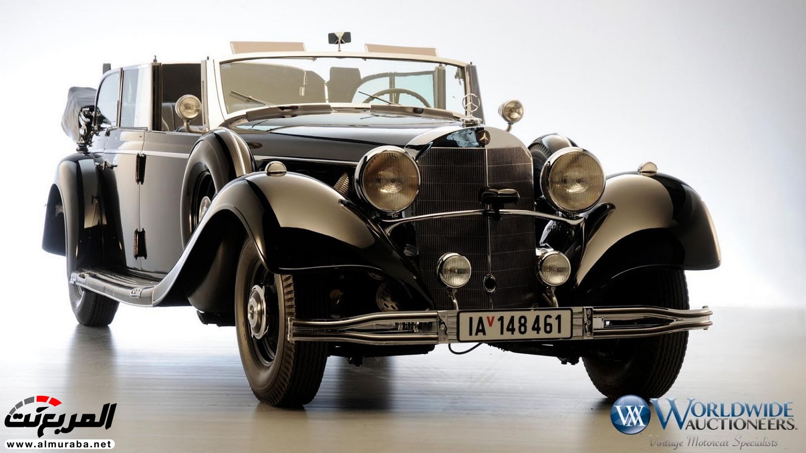 "بالصور" سيارة مرسيدس بنز الخاصة بأدولف هتلر تتوجه للبيع بمزاد عالمي 2