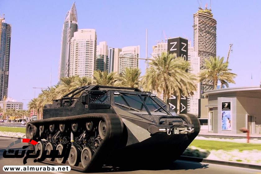 ريتشارد هاموند يجرّب أسرع دبابة بالعالم في دبي 2