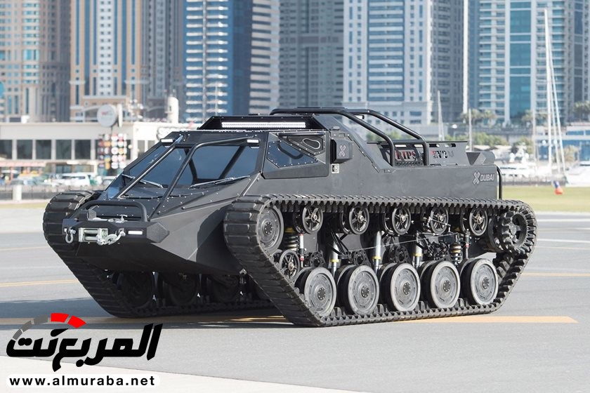 ريتشارد هاموند يجرّب أسرع دبابة بالعالم في دبي 8