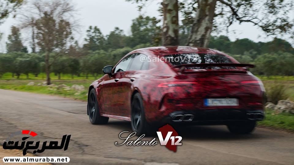 مرسيدس AMG GT سيدان تظهر بدون تمويهات أثناء اختبارها بقوة 800 حصان 14