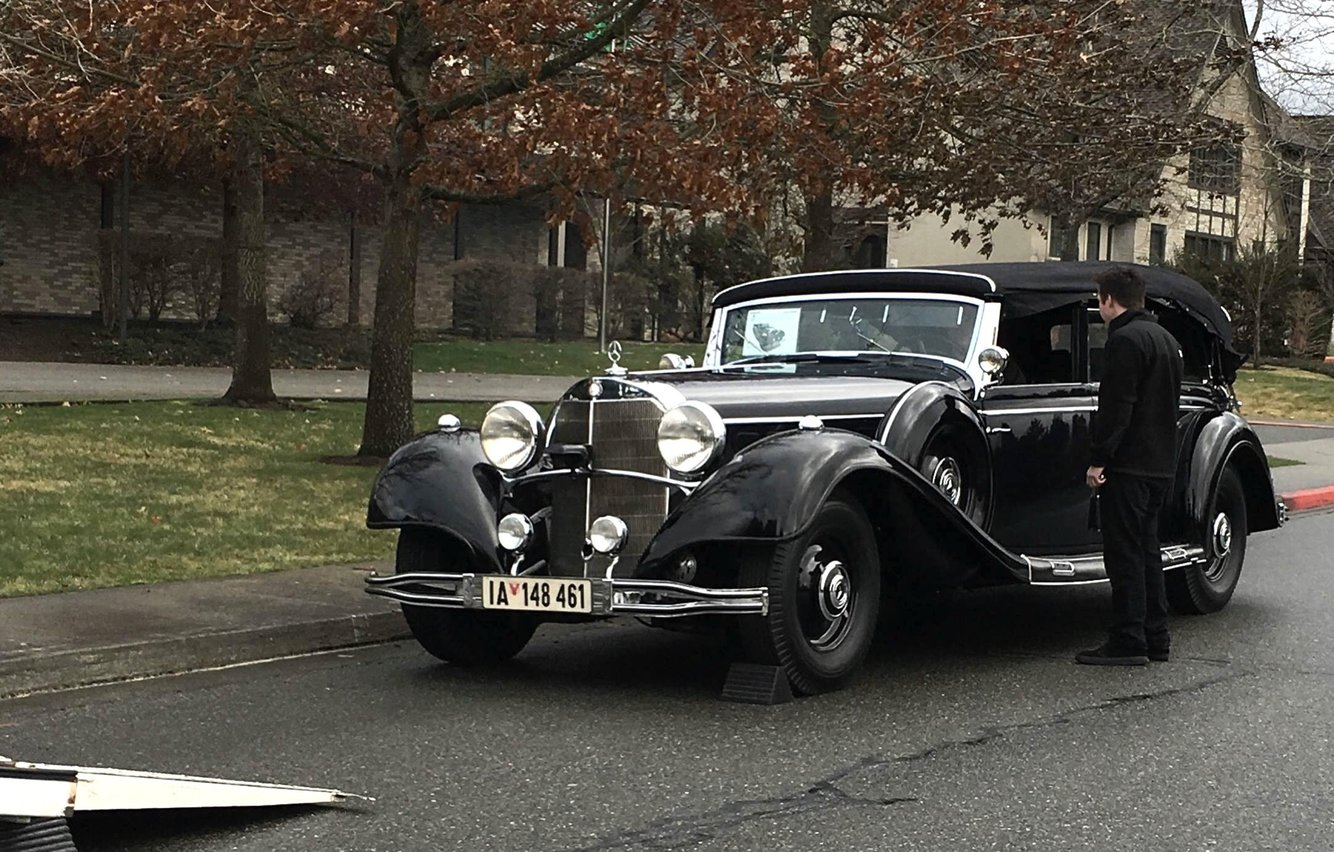 سيارة هتلر تظهر بشكل مفاجيء في ولاية واشنطن