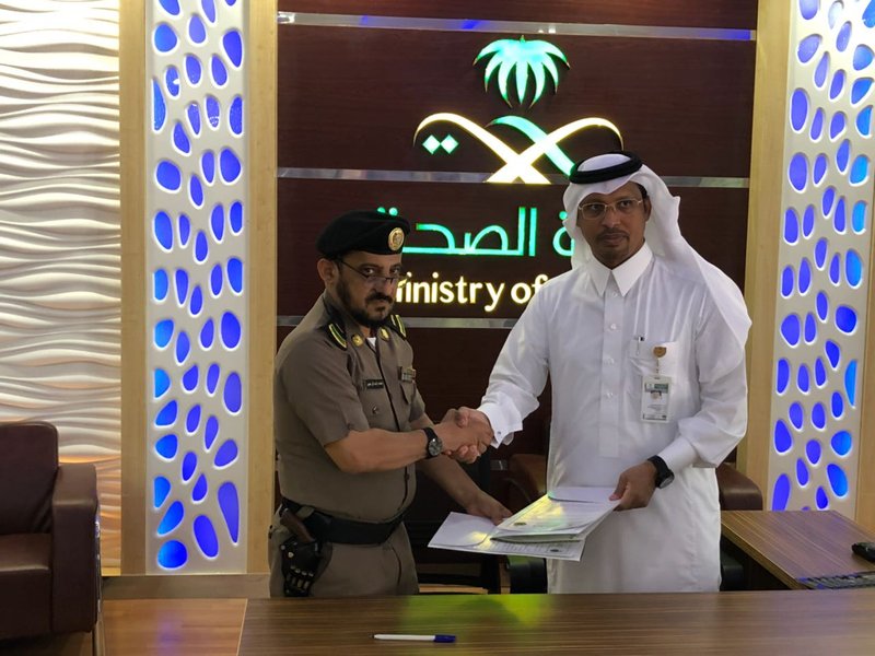 توقيع شراكة مجتمعية بين المرور وصحة محافظة محايل