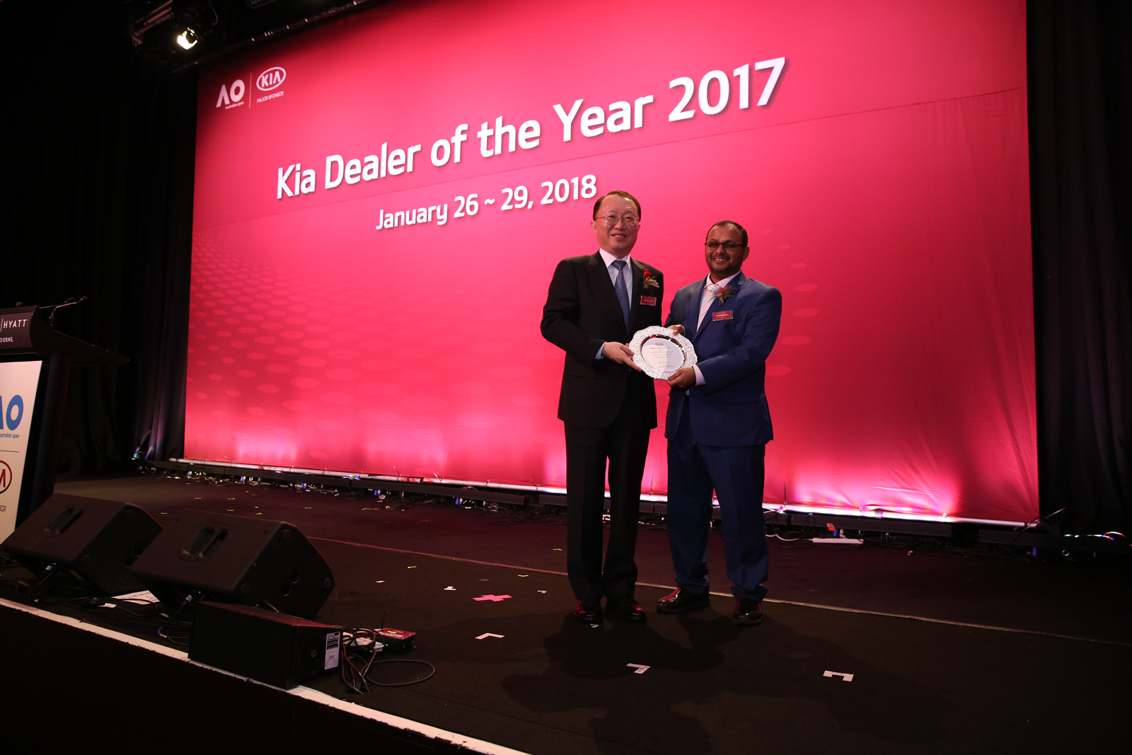 كيا الجبر تواصل حصد جوائز كيا موتورز في استراليا