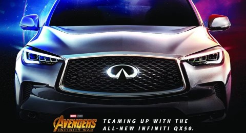 إنفينيتي QX50 2019 ستقاتل في فيلم Avengers: Infinity War 4