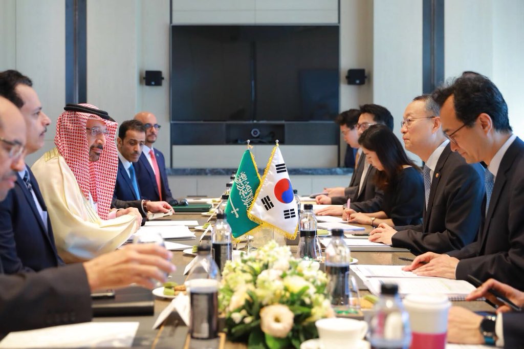 وزير الطاقة السعودي يناقش فرص الإستثمار الكوري في مجال صناعة السيارات بالمملكة