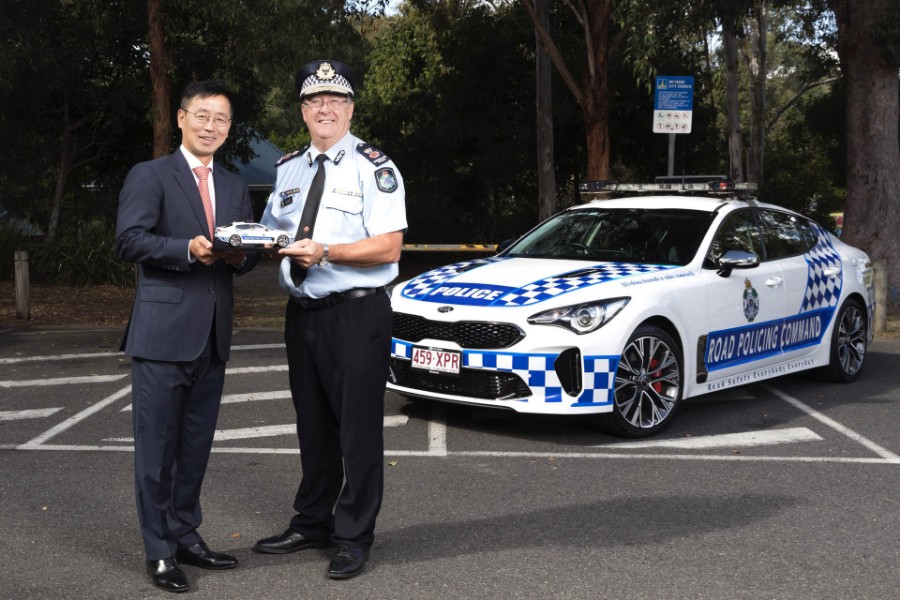 "بالصور" كيا ستينجر تنضم رسميا إلى أسطول الشرطة الاسترالية 5