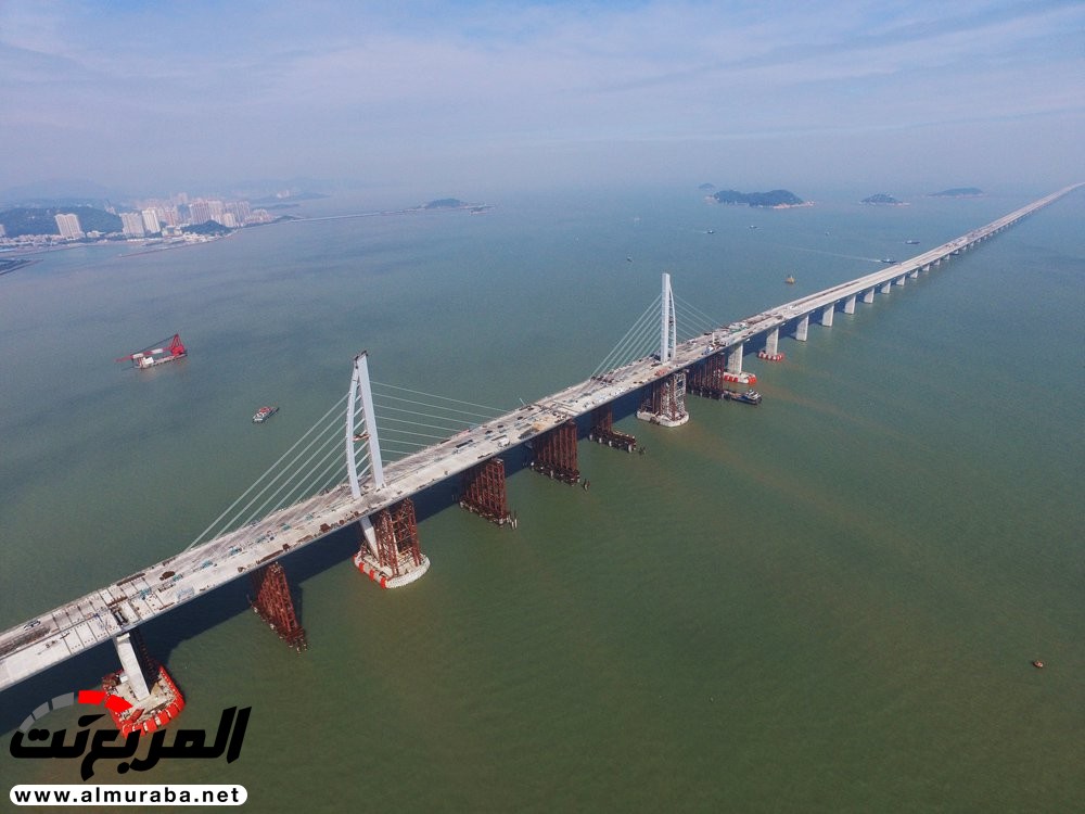 "بالفيديو والصور" أطول جسر مائي في العالم بتكلفة 75 مليار ريال يفتتح رسمياً 27