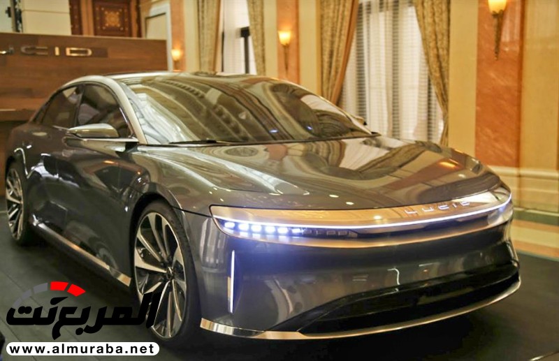 "بالصور" سيارة لوسيد إير الكهربائية تظهر لأول مرة في المملكة 2