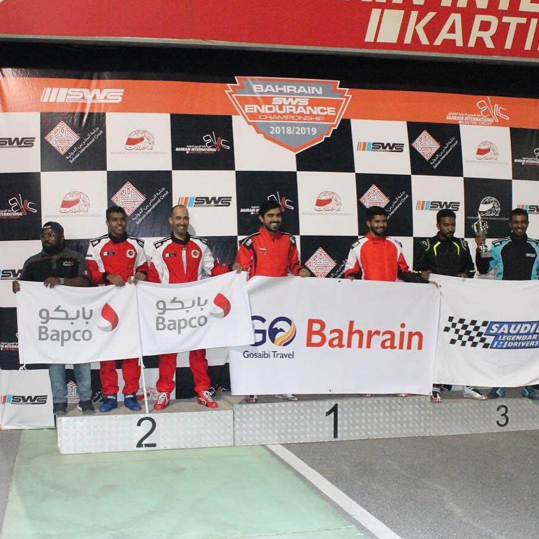 الفريق السعودي "اس ال دي للسباقات" يحتل المركز الثالث في أولى جولات بطولة التحمل للكارتنج 3