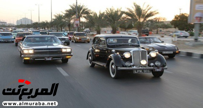 سيارات كلاسيكية ودراجات نارية في احتفال الإمارات باليوم الوطني 2