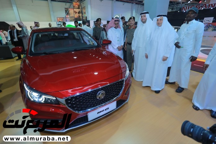 إم جي موتور تعرض تقنيات متطورة خلال المعرض السعودي الدولي للسيارات 2018 6