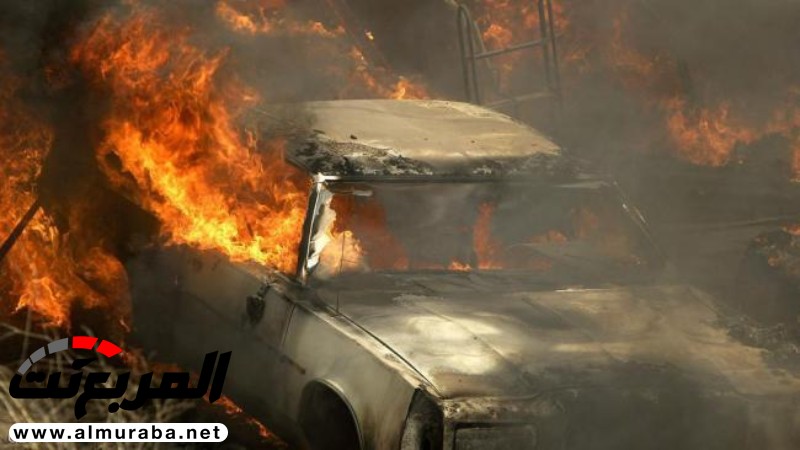 مواطن يحرق سيارة زوجته لرفضه قيادة المرأة للسيارة! 2