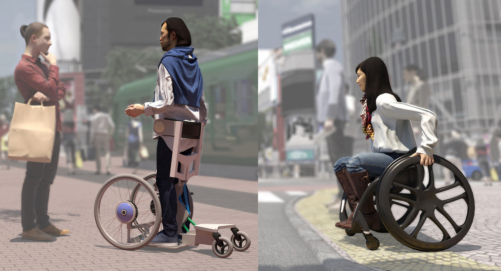 تويوتا تستعرض مقاعد تساعد ذوي الاحتياجات الخاصة على المشي