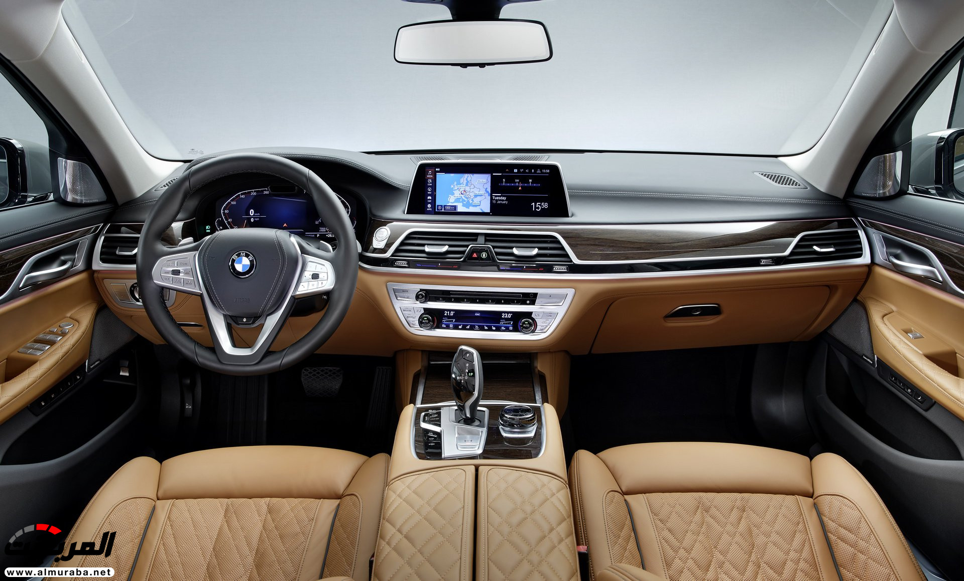 بي ام دبليو الفئة السابعة 2020 المحدثة تكشف نفسها رسمياً "صور ومواصفات" BMW 7 Series 244